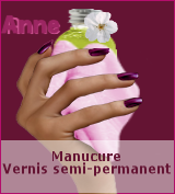 manucure, vernis semi-permanent divers couleurs au choix tenue impeccable jusqu' 2 semaines