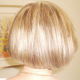 Coupe et mèches de deux couleurs