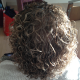 Résultat permanente sur cheveux mouillés